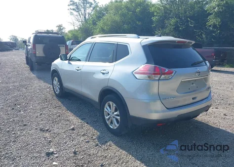 2016 Nissan Rogue S/Sl/Sv z USA, uszkodzony, nr VIN KNMAT2MV1GP645335
